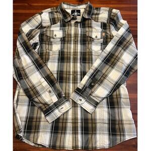 Plaid Western Style I Jeans by Buffalo Shirt, Size XXL